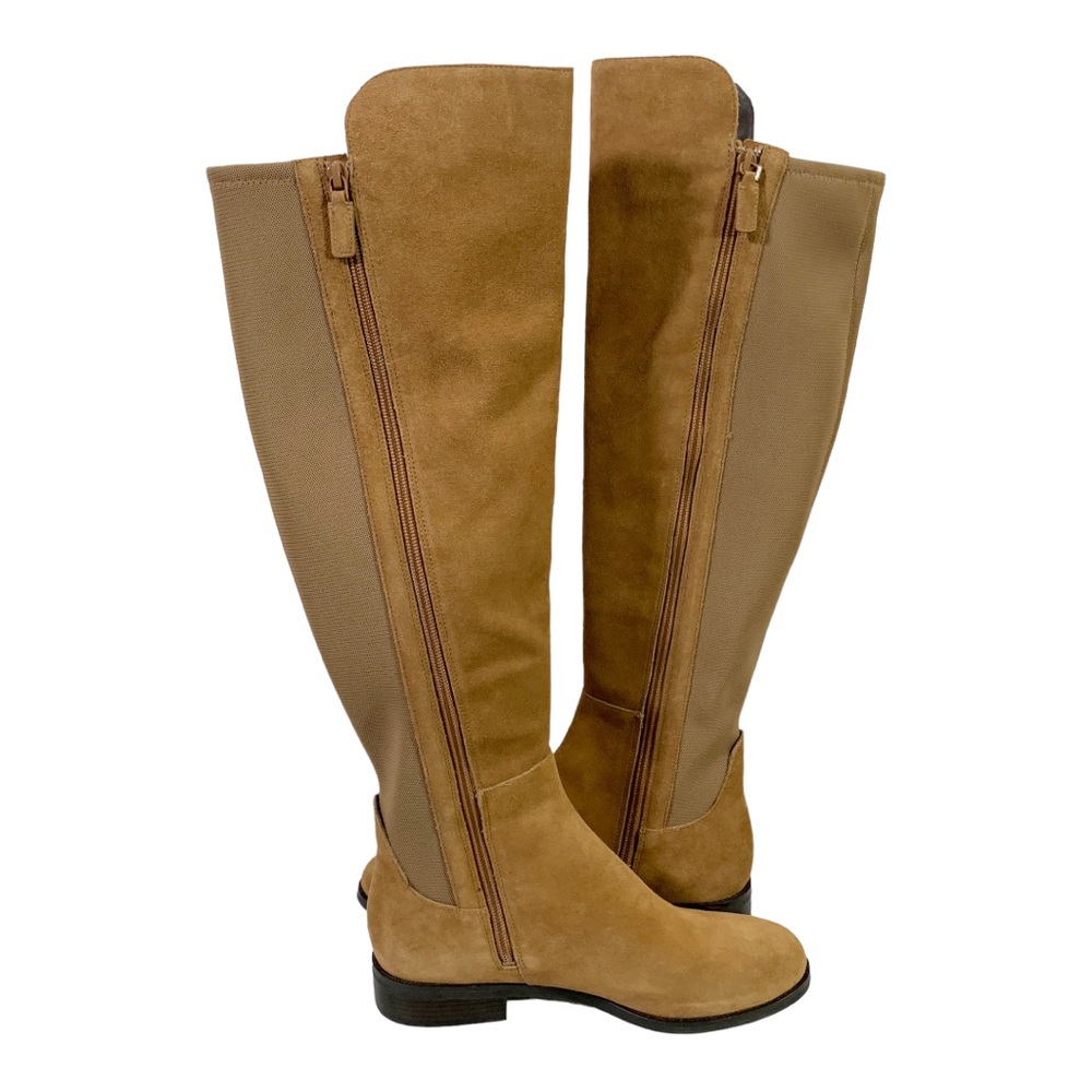 Cole Haan Izzy Over Knee Boots Size 8 Light Whiskey Suede - Picture 5 of 8